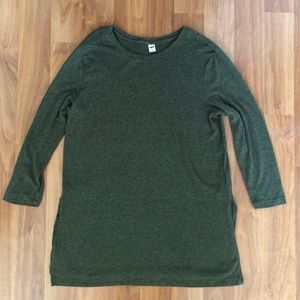 ‼️ 10/$20 Old Navy green soft tunic large